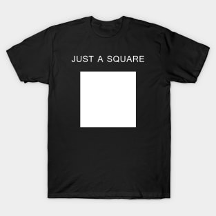 Just a Square (White) T-Shirt